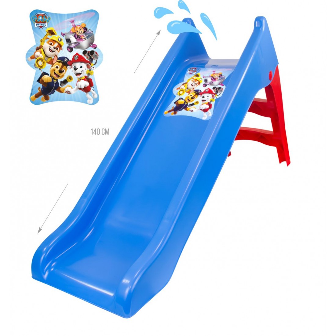 Пързалка 140 cm Paw Patrol 12781 Водна