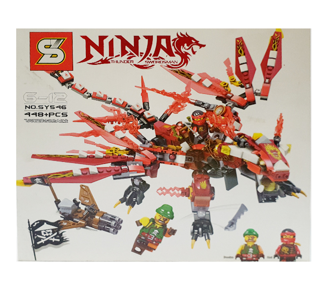 Ninja Thunder Swordsman SY546 448+ pcs