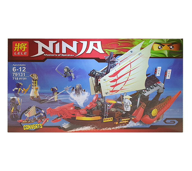 Ninja Masters of Spinjitzu 79131 718 pcs