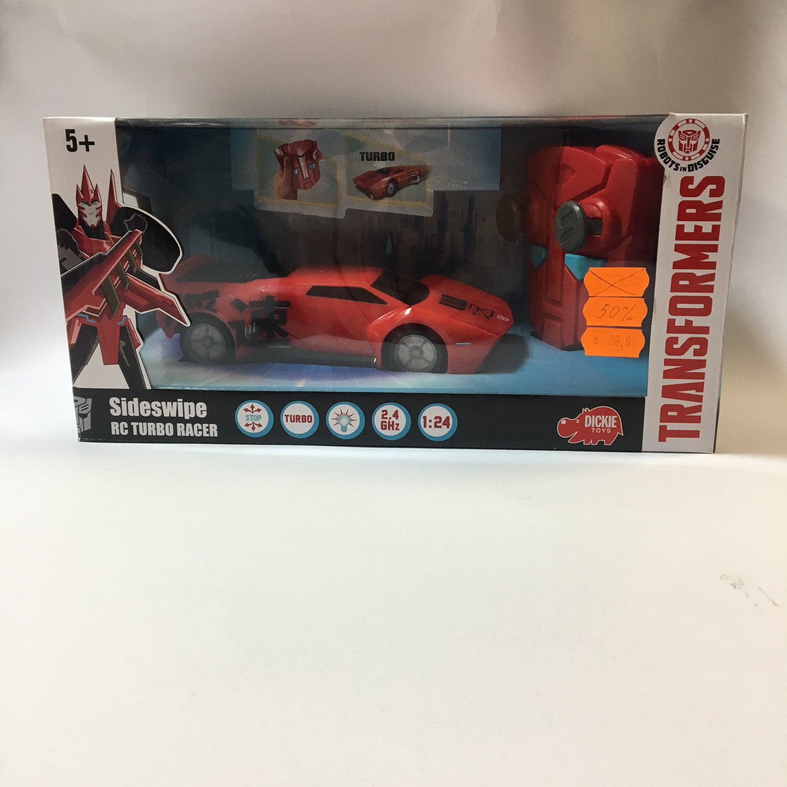 TRANSFORMERS SIDESWIPE RC